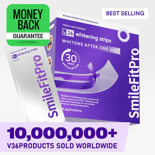 SmileFitPro™ V36 Whitening Strips – Professional Teeth Whitening at Home
