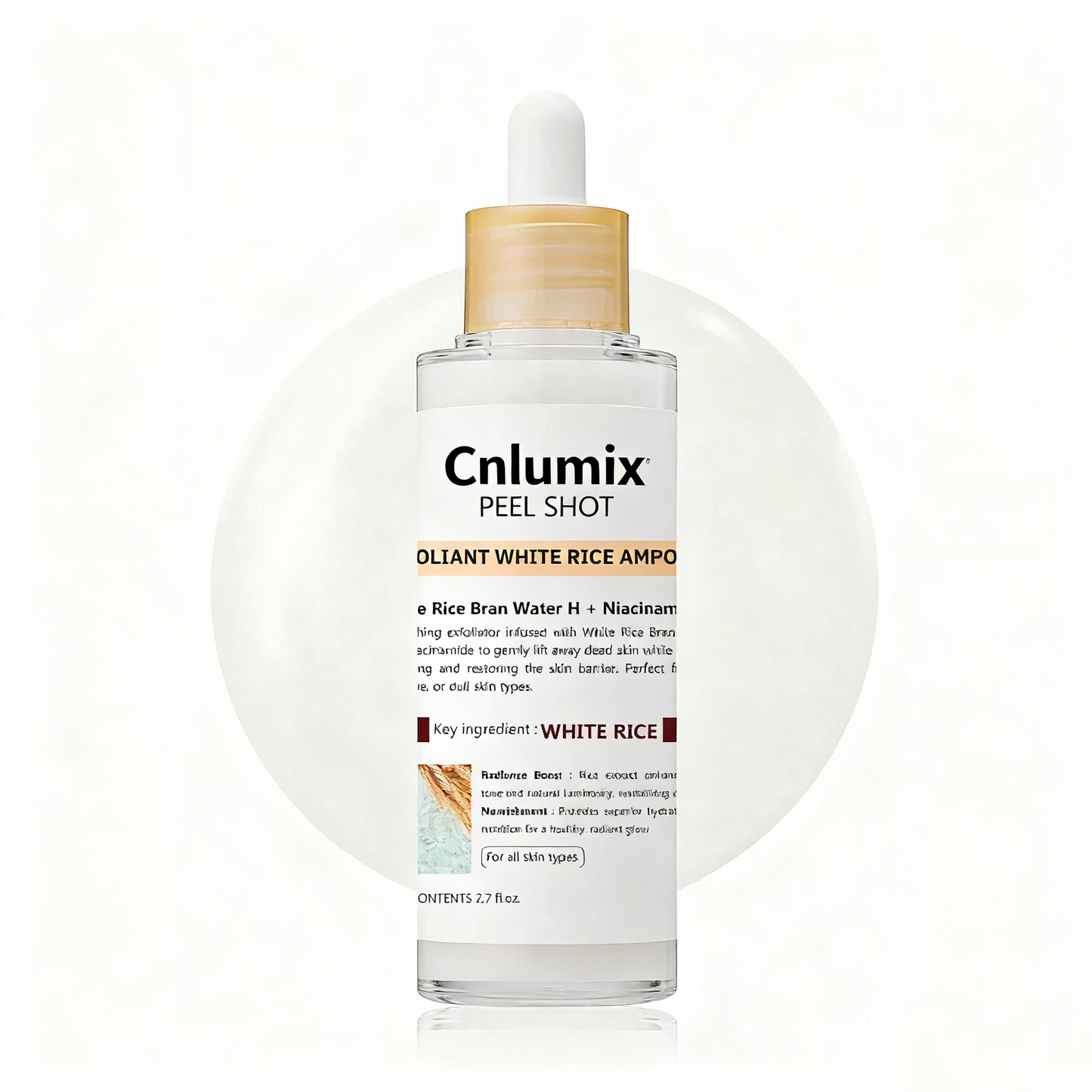 Cnlumix Peel Shot Glow Rice Ampoule