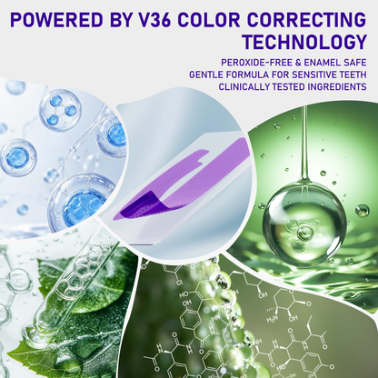 SmileFitPro™ V36 Whitening Strips – Professional Teeth Whitening at Home