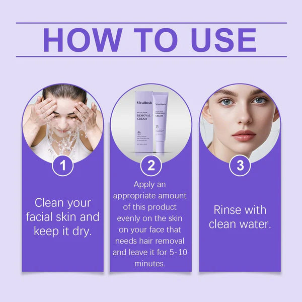 Facial Hair Removal Cream