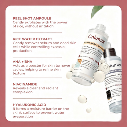 Cnlumix Peel Shot Glow Rice Ampoule